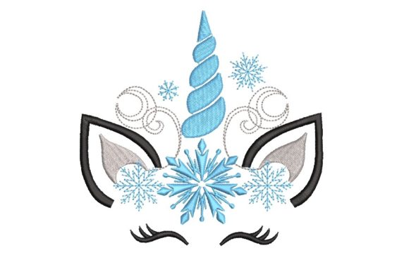 A Designer's Honest Look at the Christmas Winter Unicorn Embroidery File