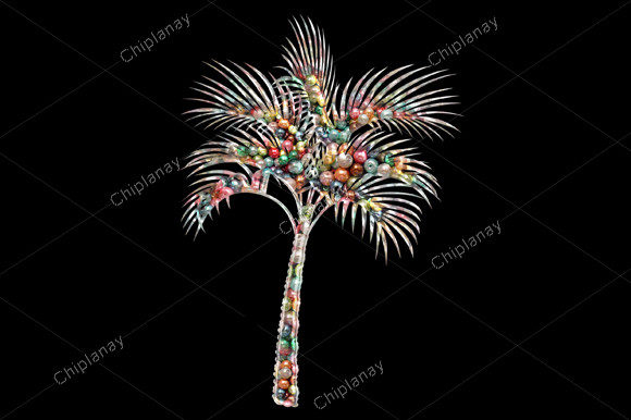 A Designer's Review of Palm Tree Beads Colorful Embroidery