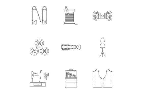 A Practical Review of the Outline Embroidery Kit Icons