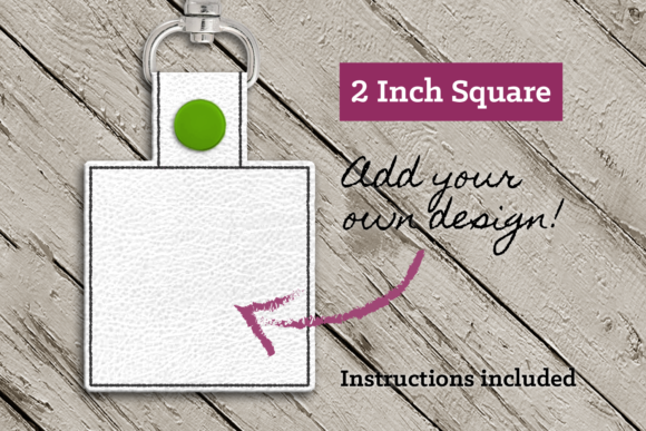Blank Square ITH Key Fob: A Designer’s Practical Review