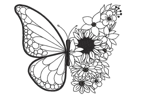 My Honest Review of Butterfly with Flower Embroidery